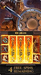 Medusa II · Membaca garis penghubung kemenangan dan indikator hasil pada panel bertuliskan WIN.